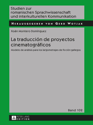 cover image of La traducción de proyectos cinematográficos